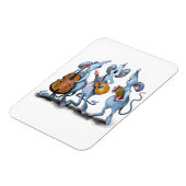 Funny Mouse Band Magnet Geschenk - Malerei (Linke Seite)