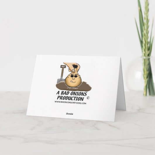 Funny Mouse Birthday Card Karte (Rückseite)