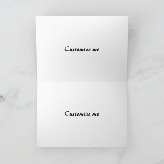 Funny Mouse Birthday Card Karte (Innenseite)