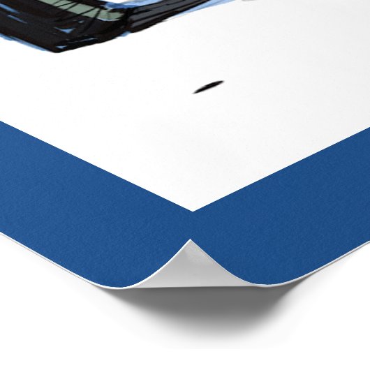 Funny Mouse Crimes Rick London Poster (Ecke)