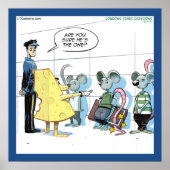 Funny Mouse Crimes Rick London Poster (Vorne)