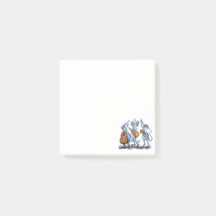 Funny Mouse Music Band Sticknotes Post-it Klebezettel