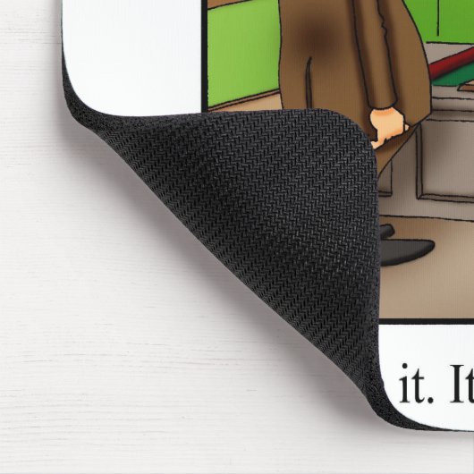 Funny Mouse Pad Office-Geschenk Mousepad (Ecke)
