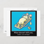 Funny Mouse-Produkt Postkarte (Vorne/Hinten)