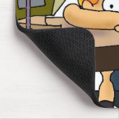 Funny mousepad for overthinker or perfectionist (Ecke)