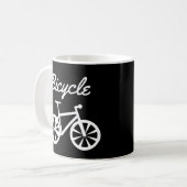 Funny Moutain Bike Kaffeetasse (Vorderseite Links)