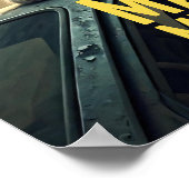 Funny Movie Poster - Mad Meow: Furry Road - Cat (Ecke)