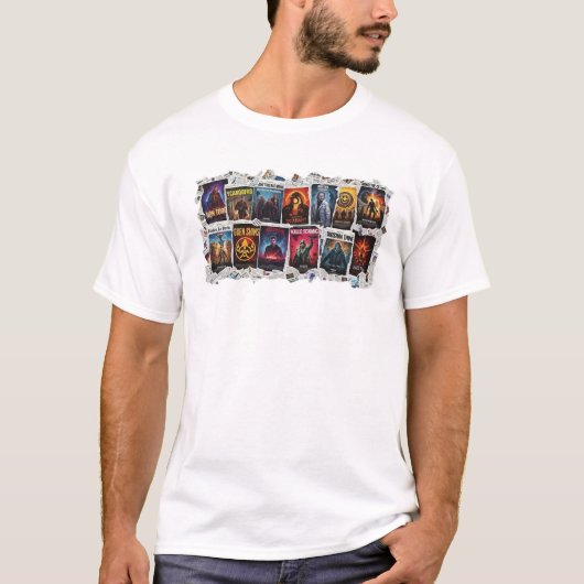 Funny Movie Poster Parody T-Shirt (Vorderseite)