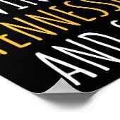 Funny Moving Out Of State Moving Away To Tennessee Poster (Ecke)