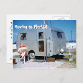 Funny Moving to Florida Anhänger Änderung der Adre Ankündigungspostkarte (Vorne/Hinten)