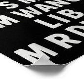 Funny Mr Ducks Phrase Retro Waterfowl Humor Outdoo Poster (Ecke)