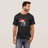 Funny Mr Verheiratet Couple Matching Mrs Claus Hat T-Shirt (Vorne ganz)