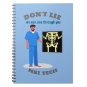 Funny MRI Tech Custom Radiology Specialty Notizblock (Vorderseite)