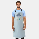 Funny Ms Frosty auf Cartoon eines plastischen Chir Schürze (Getragen)