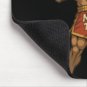 Funny Muay Thai Capybara Thai Boxing Martial Arts Mousepad (Ecke)