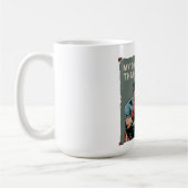 Funny Muay Thai Coach Klassische Tasse - Vintag (Links)