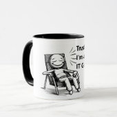 Funny muck für einen IT-Typ Tasse (Vorderseite Links)