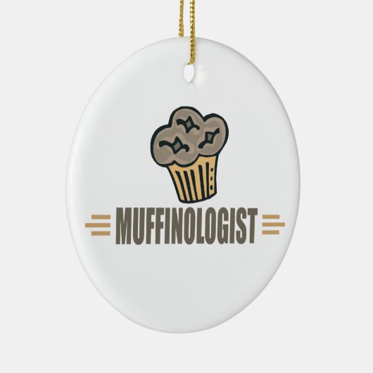 Funny Muffin Keramik Ornament (Rechts)