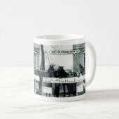Funny Mug - Abendessen am Pferd Kaffeetasse (VorderseiteRechts)