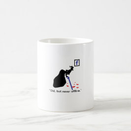 Funny mug about social media, humorous mug,  kaffeetasse