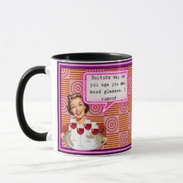 Funny Mug Coffee Best Friend Gift "Glasses" Tasse