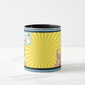 Funny Mug Coffee Best Friend Gift "Hot Flash" Tasse (Zentrum)