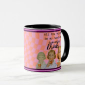 Funny Mug Coffee Best Friend Gift "Voices" Tasse (VorderseiteRechts)