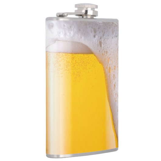 Funny Mug der optischen Illusion eines Bieres Flachmann (Rechts)