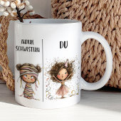 Funny Mug for Sisters in German Kaffeetasse