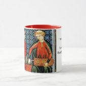 Funny Mug für die frühe Musikszene - Hurdy Gurdy Tasse (Zentrum)