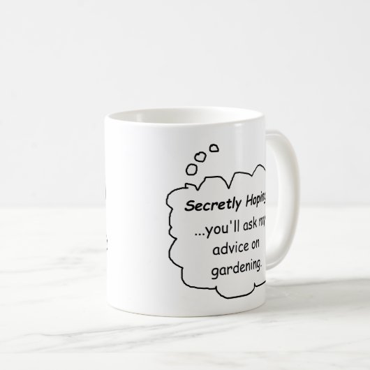 Funny Mug für Gärtner Kaffeetasse (VorderseiteRechts)