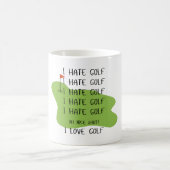 Funny Mug für Golfliebhaber Kaffeetasse (Mittel)