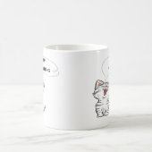 Funny Mug für Liebhaber von Katzen Kaffeetasse (Mittel)