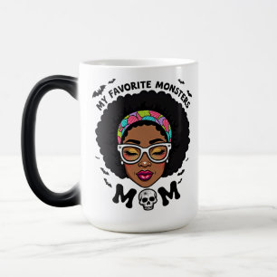 Funny Mug für Mamas - Monster-Mama Verwandlungstasse