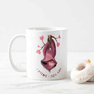Funny Mug Geschenk mit spielerischem Sloth - Läche Kaffeetasse