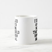 Funny Mug | Ich überlebte ein anderes Treffen | Mi Kaffeetasse (Mittel)