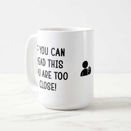 Funny Mug Kaffeetasse (Vorderseite Links)
