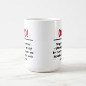 Funny Mug Kaffeetasse (Mittel)