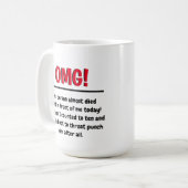 Funny Mug Kaffeetasse (Vorderseite Links)