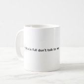 funny mug kaffeetasse (Vorderseite Links)