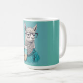 Funny MUG Lama Kaffeetasse (VorderseiteRechts)