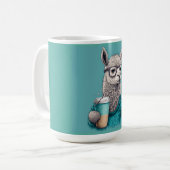 Funny MUG Lama Kaffeetasse (Vorderseite Links)