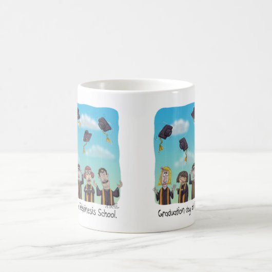 Funny Mug oder Graduates - Telekinesis School. Kaffeetasse (Mittel)