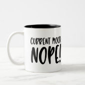 Funny Mug Zweifarbige Tasse (Links)