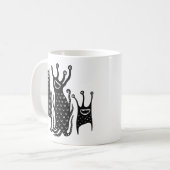 Funny Mugs Folk Art Housewarming Cute Kaffeetasse (Vorderseite Links)