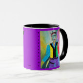 FUNNY MUGS - FRANKENSTEIN & BAT - SPASS GIFTS TASSE (VorderseiteRechts)