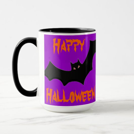 FUNNY MUGS - FRANKENSTEIN & BAT - SPASS GIFTS TASSE (Links)