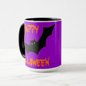 FUNNY MUGS - FRANKENSTEIN & BAT - SPASS GIFTS TASSE (Vorderseite Links)