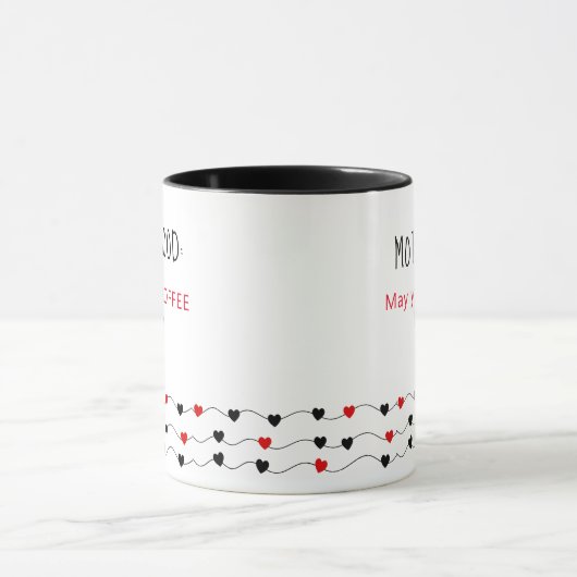 Funny Mugs für die Mama - Kaffee Liebe Tasse (Zentrum)