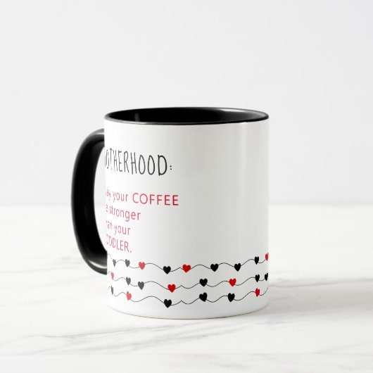 Funny Mugs für die Mama - Kaffee Liebe Tasse (Vorderseite Links)